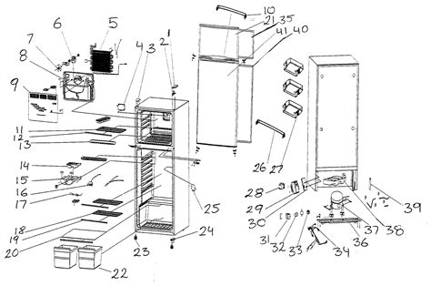 MAGIC CHEF HMR440SE (01) PDF MANUAL. . Magic chef mini refrigerator parts diagram